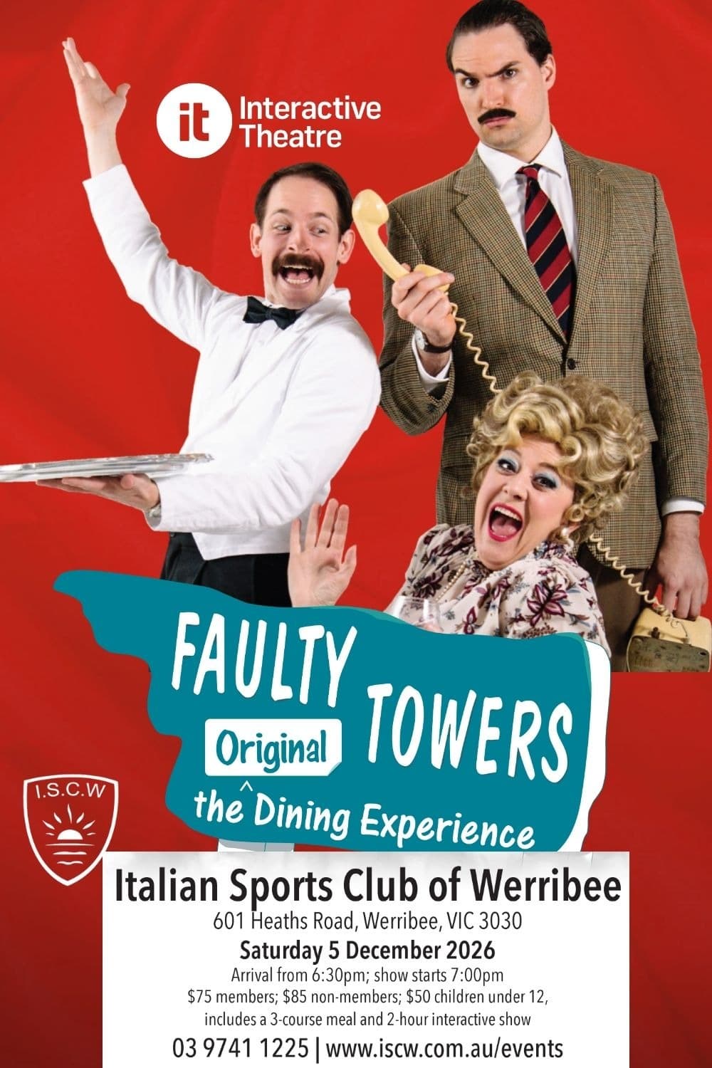 Faulty Towers The Original Dining Experience 2026 poster