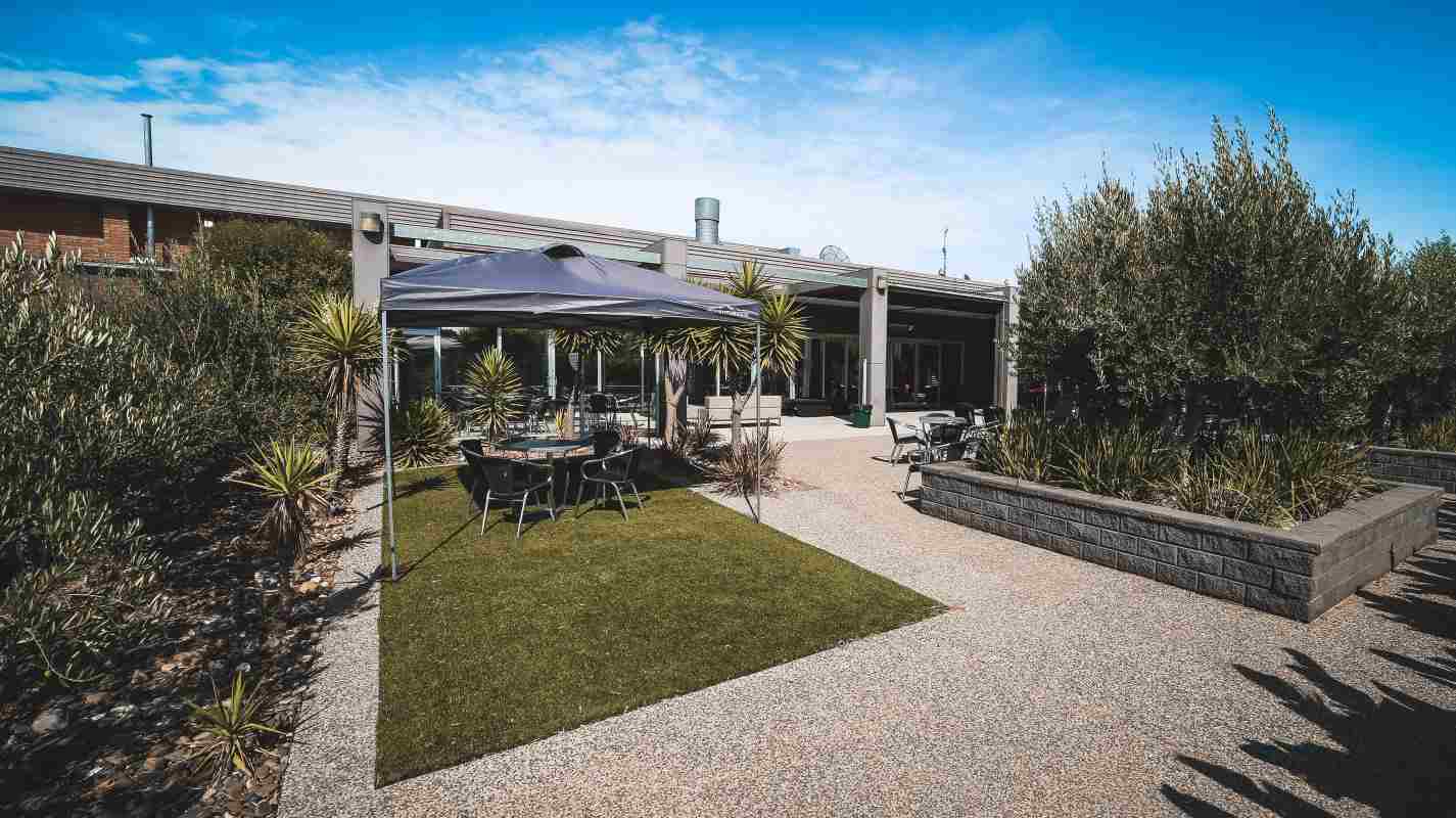 BBQ party venue at ISCW