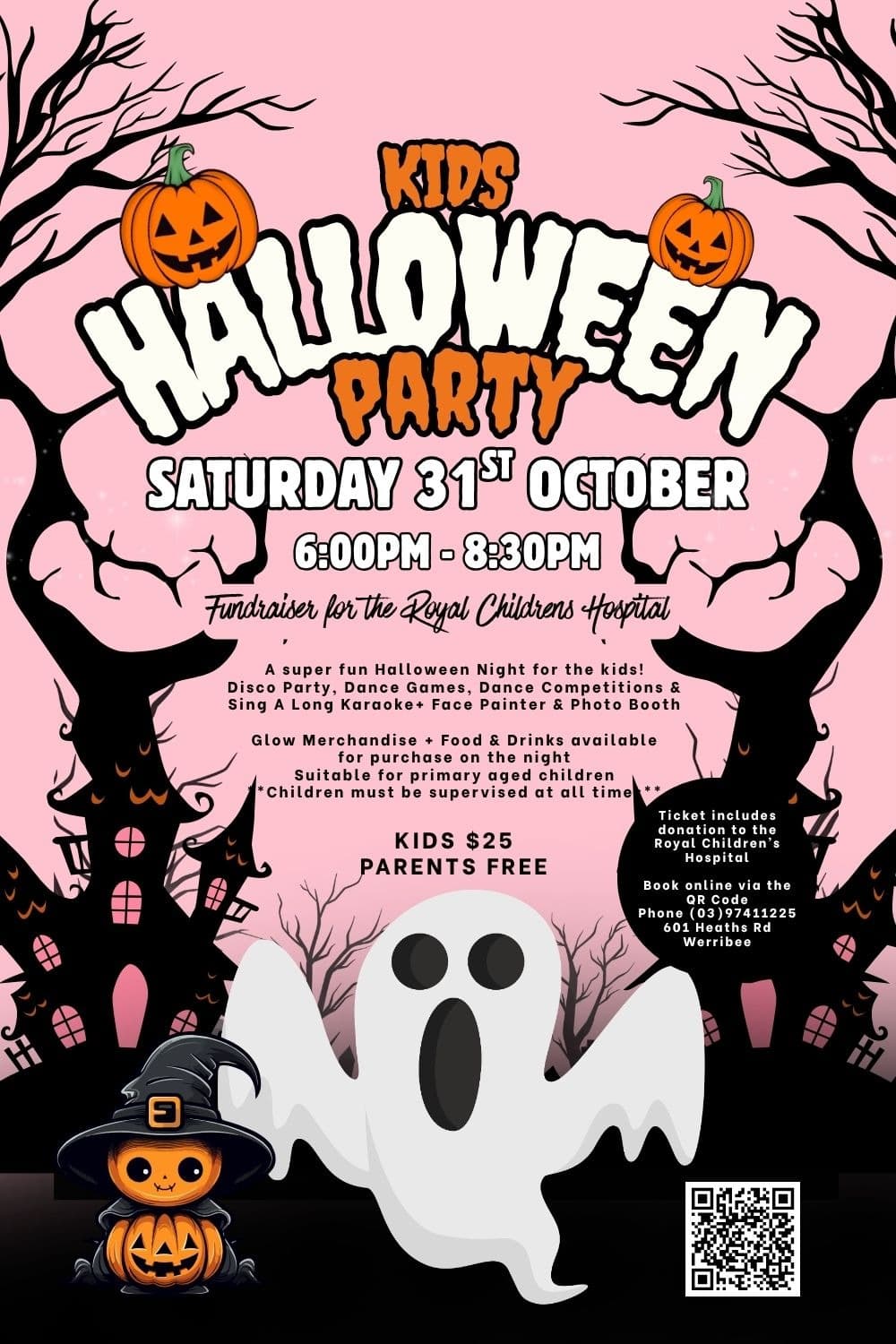 Kids Halloween Party 2026 poster