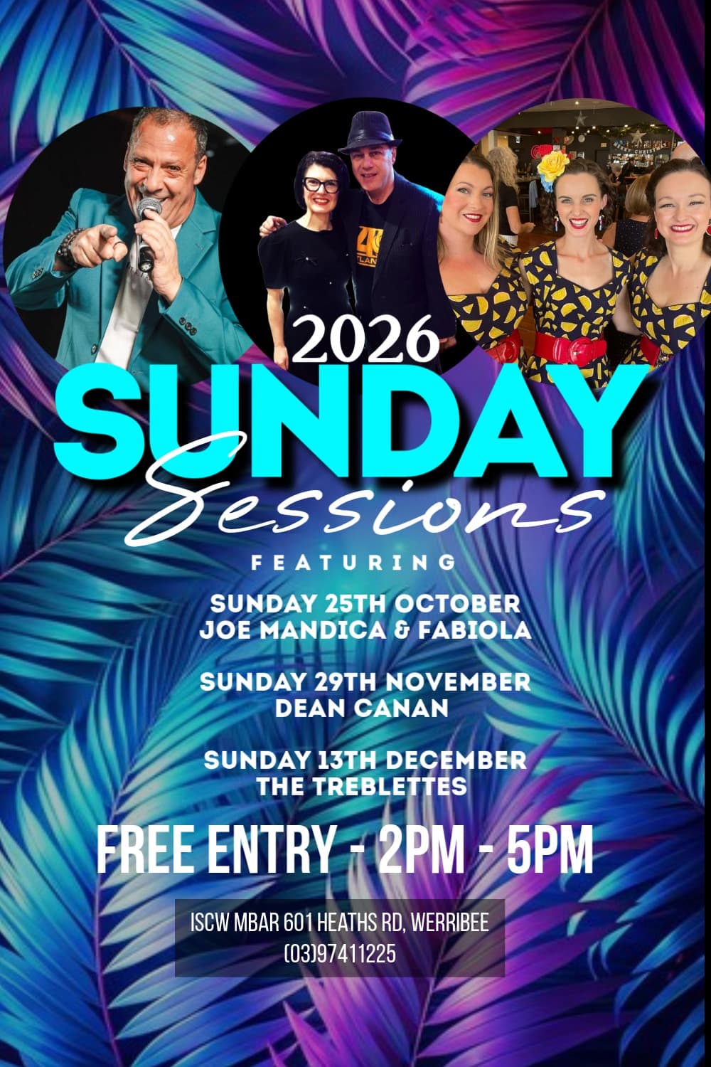 Sunday Sessions - Dean Canan poster