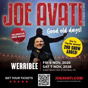 Joe Avati - Good Old Days 2026- Friday 6th November