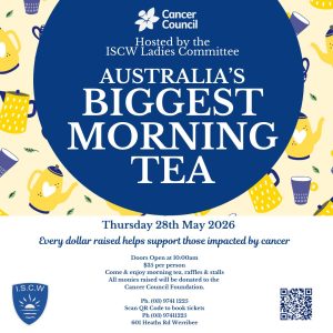 Biggest Morning Tea 2026