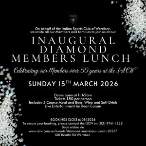 Diamond Members Lunch 2026