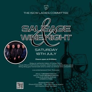 Sausage & Wine Night 2026