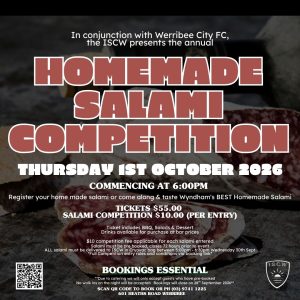 Homemade Salami Competition 2026