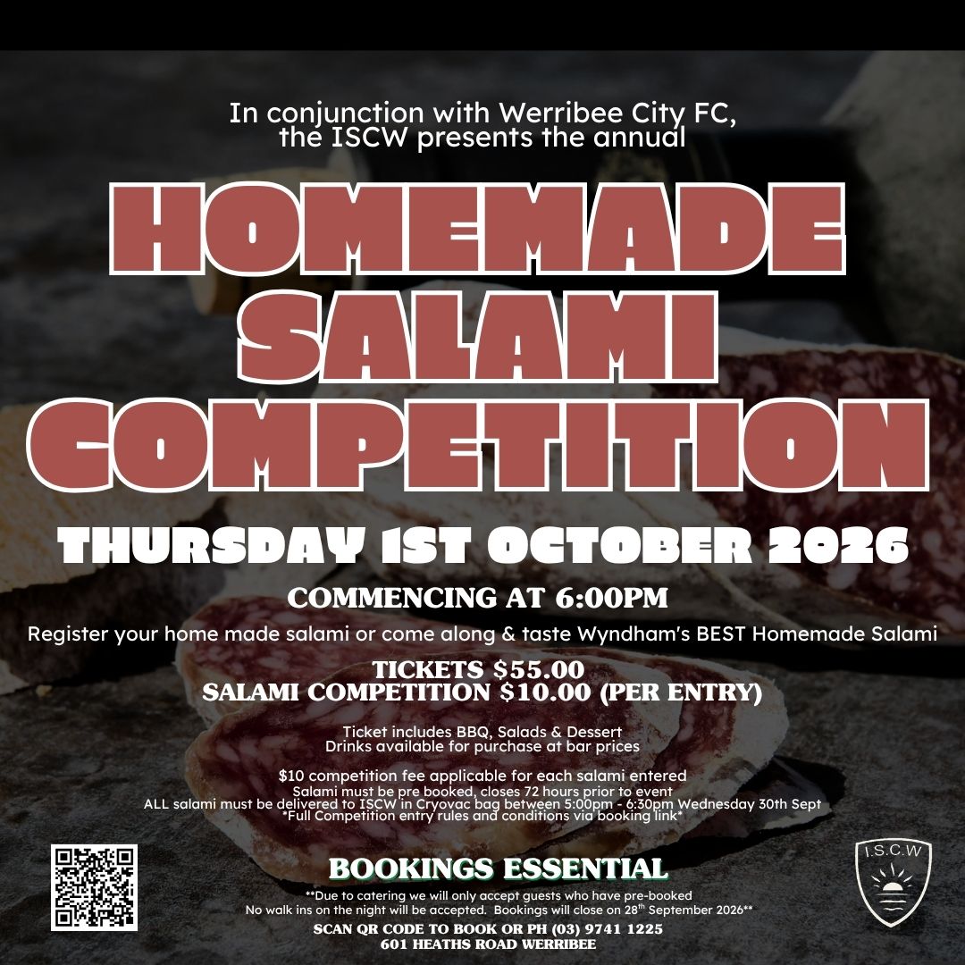 Homemade Salami Competition 2026