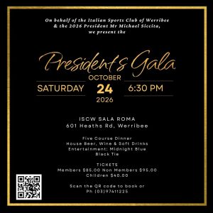 President's Gala Ball 2026